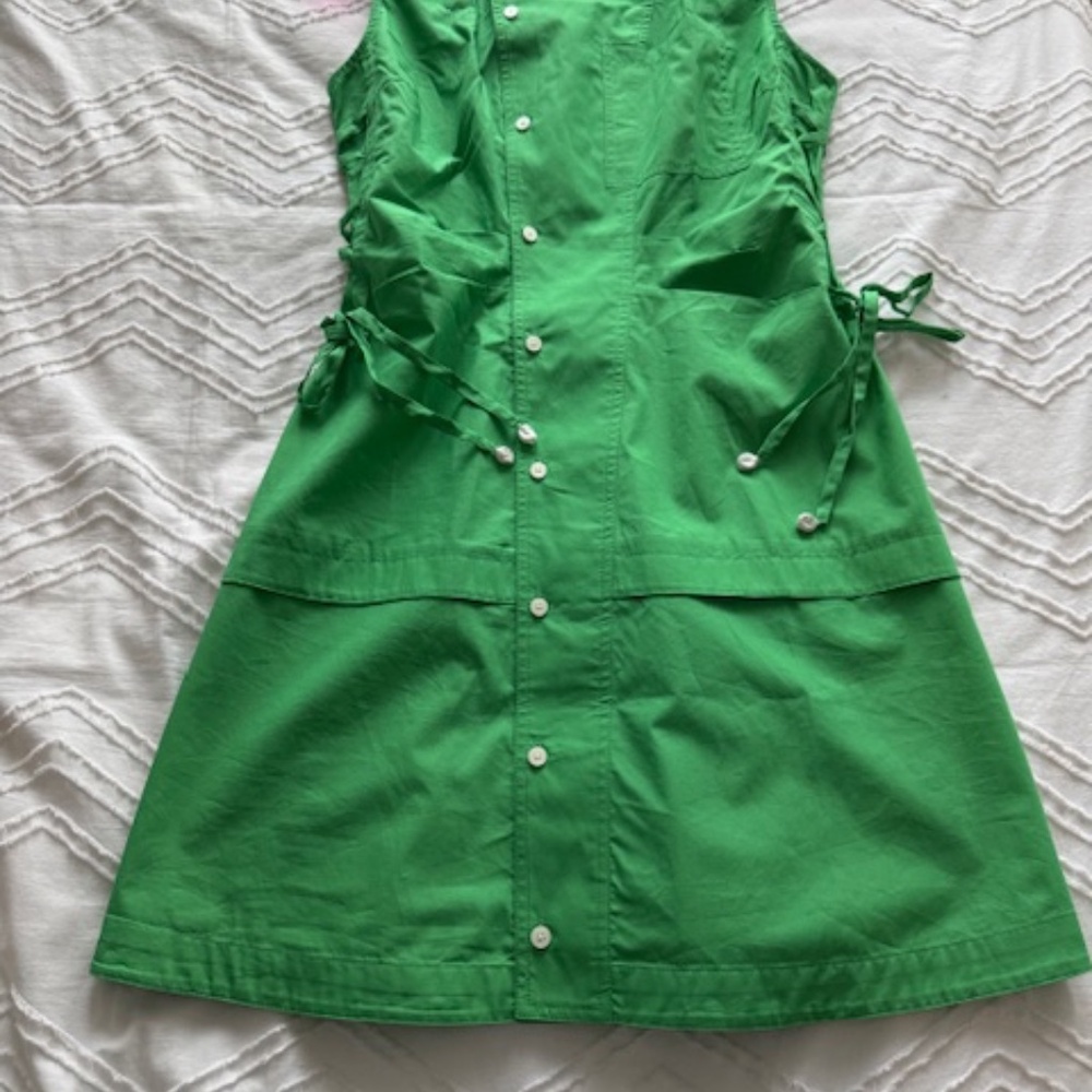 DEREK LAM 10 CROSBY - Sleeveless Mini Dress - NEW - Green - Size 10